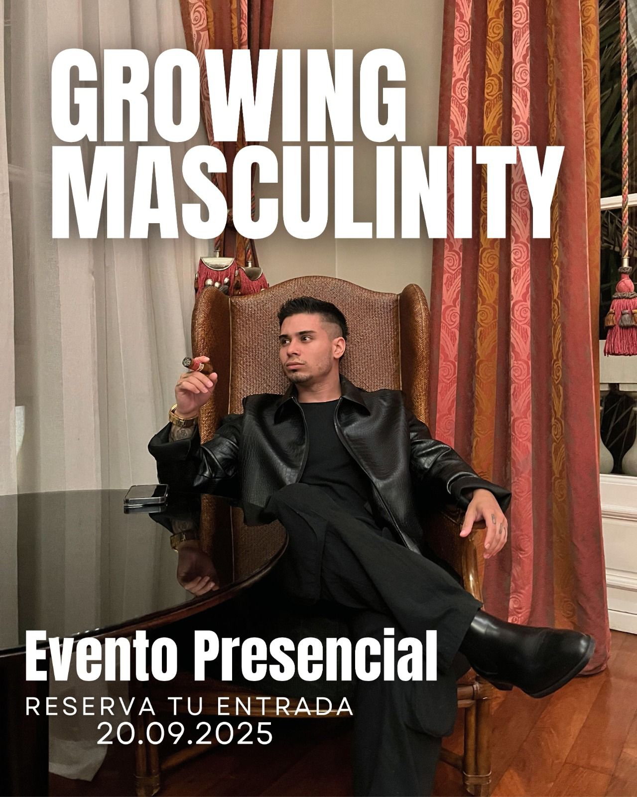 TICKETS - EVENTO GROWING MASCULINITY